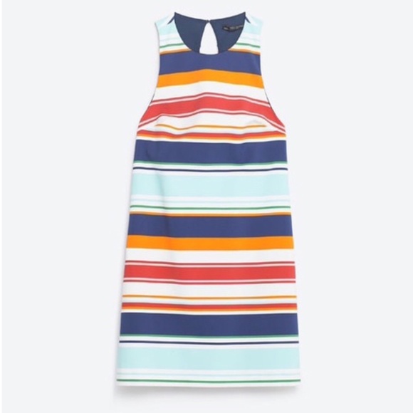 Zara Striped Mini Dress - Picture 11 of 13
